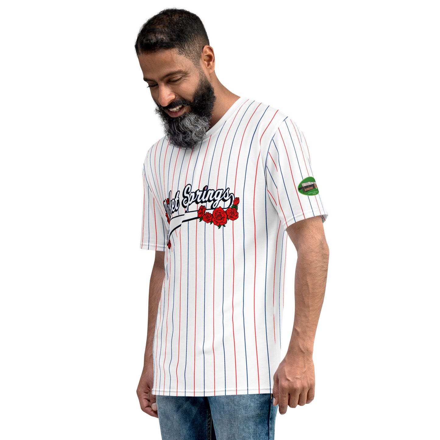 All over print "Picket Springs" Jersey T-shirt