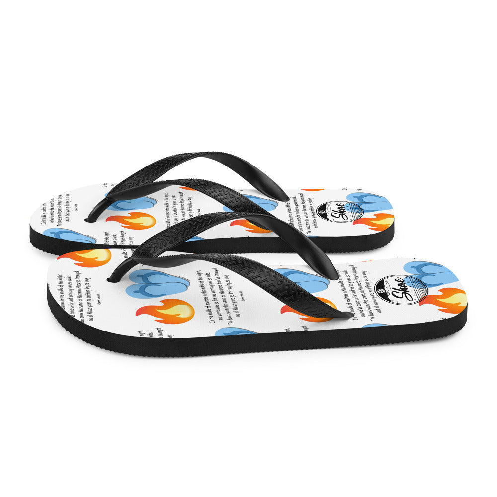 Burnt Sandals (Flip-flops)