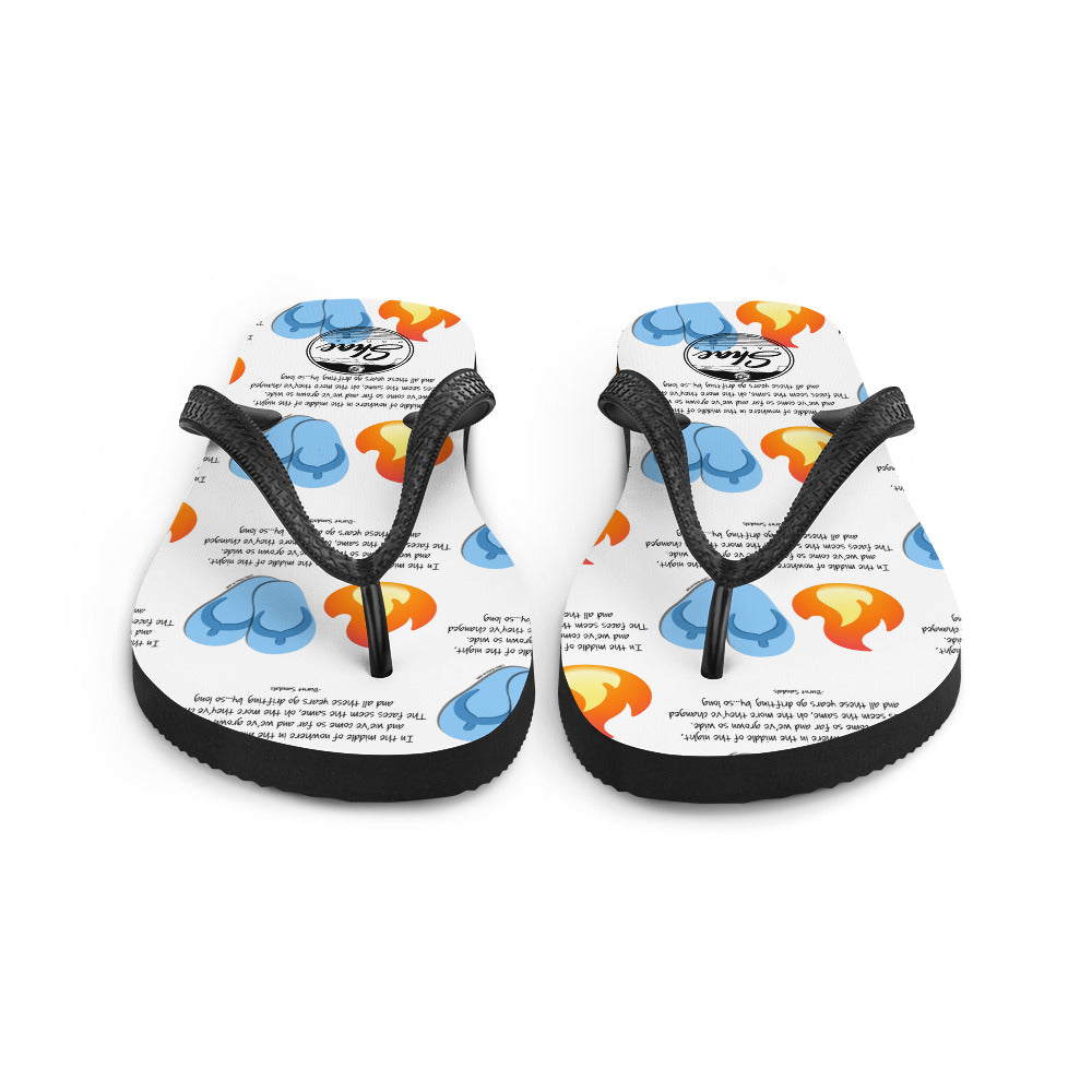Burnt Sandals (Flip-flops)