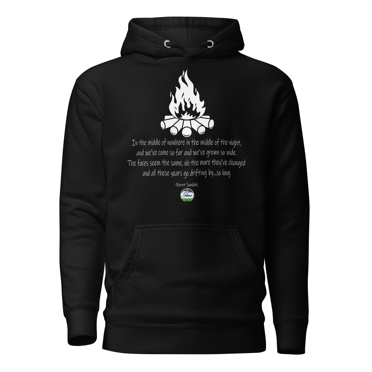 "Burnt Sandals" Campfire Unisex Hoodie